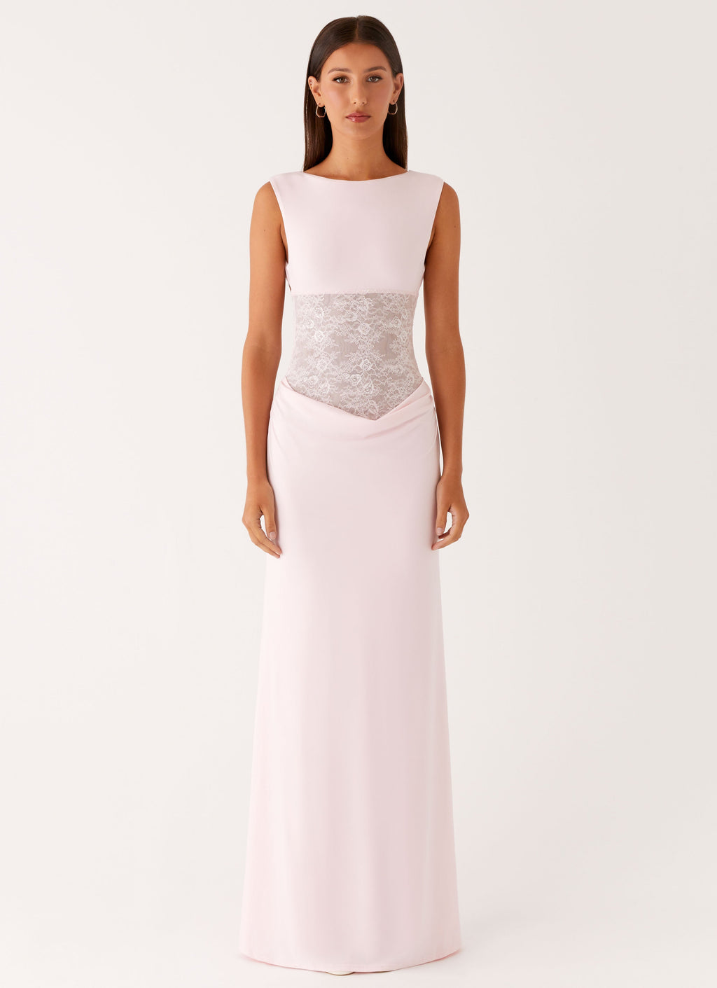 Love Tease Maxi Dress - Baby Pink