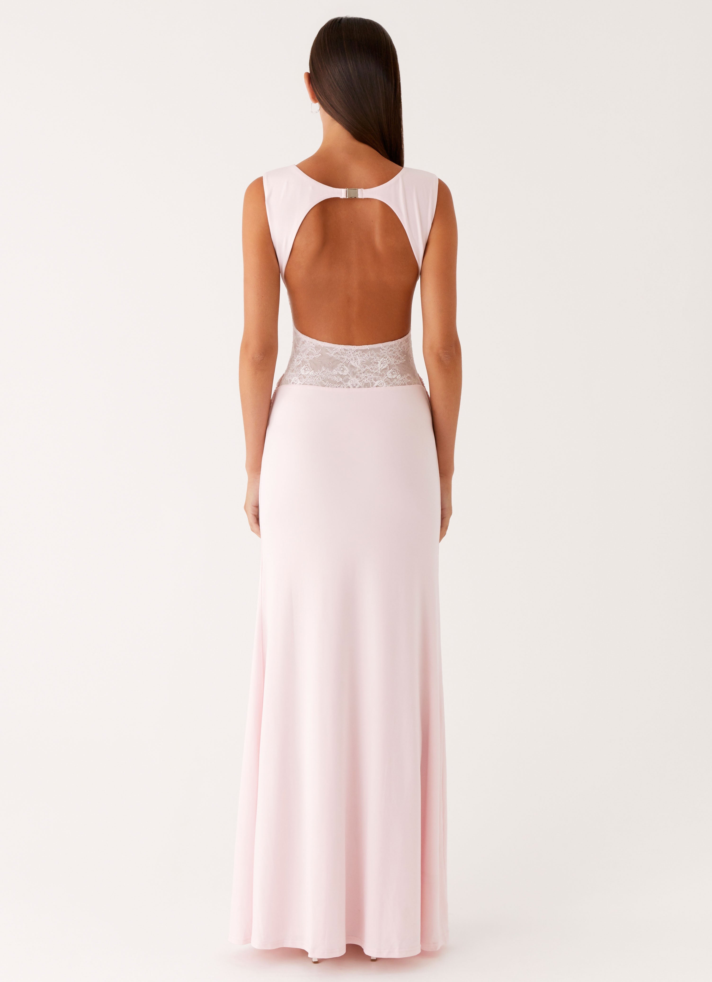 Love Tease Maxi Dress - Baby Pink
