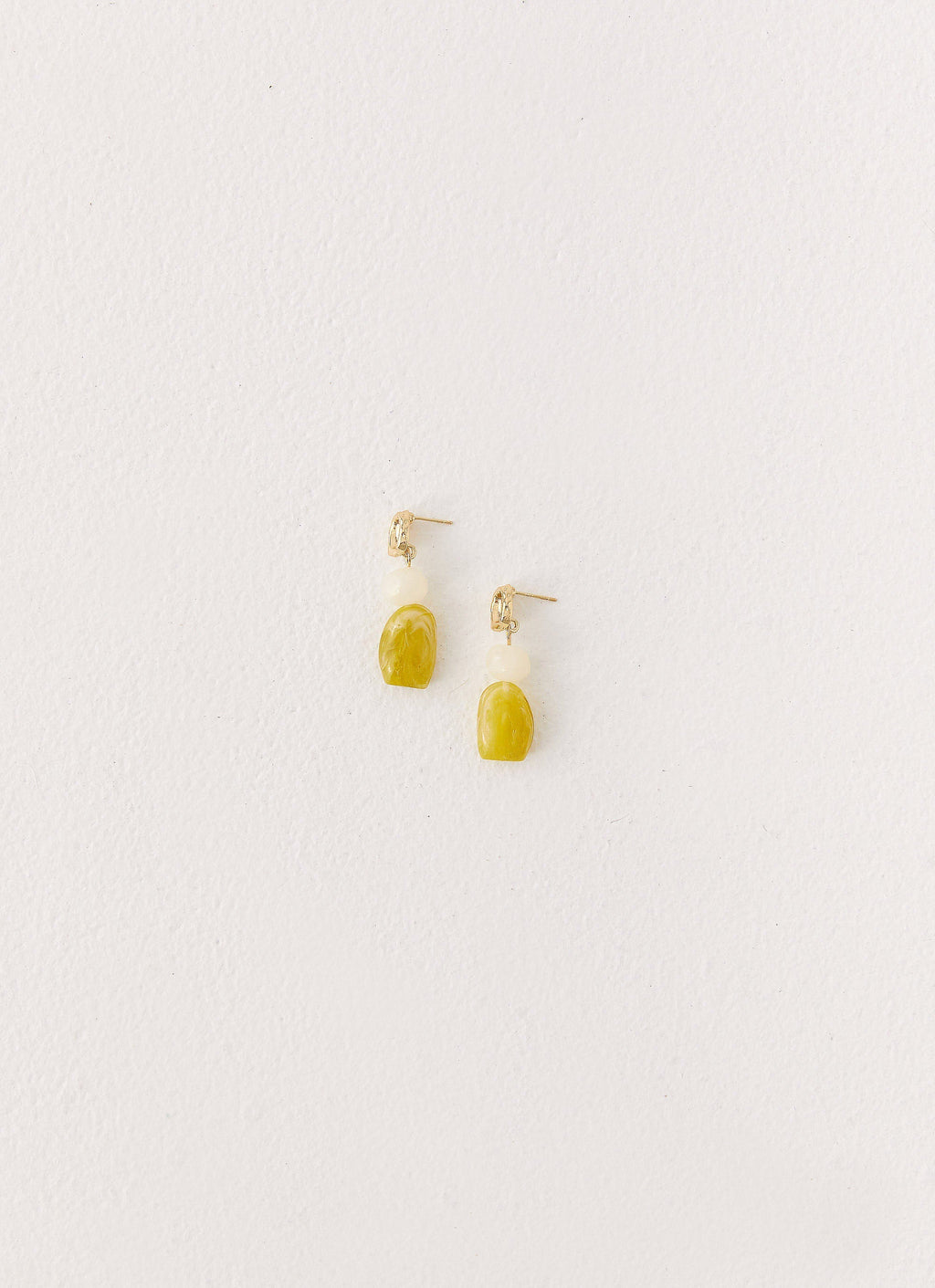 Lozano Earrings - Lime