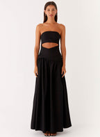 Lumen Maxi Dress - Black