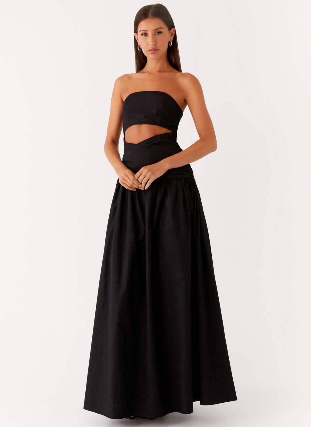 Lumen Maxi Dress - Black