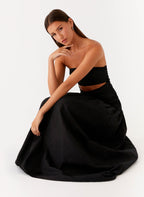 Lumen Maxi Dress - Black