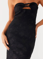 Lunar Maxi Dress - Black