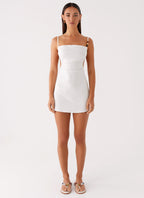 Marlon Mini Dress - White