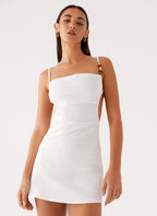Marlon Mini Dress - White