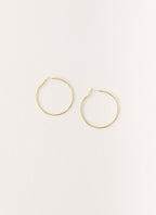 Maxxy Hoop Earrings - Gold