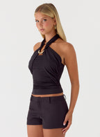 Midnight Sky Top - Black