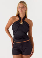 Midnight Sky Top - Black