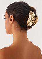 Milano Claw Clip - Gold
