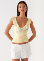Milena Cami Top - Spring Meadow
