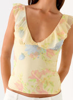 Milena Cami Top - Spring Meadow