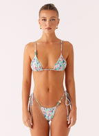 Miles Bead Bikini Bottoms - Santorini Floral