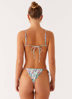Miles Bead Bikini Bottoms - Santorini Floral