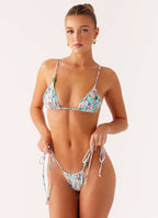 Miles Bead Bikini Bottoms - Santorini Floral