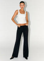 Miliani Eyelet Top - White