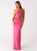 Montego Maxi Dress - Pink