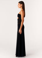 No Apologies Maxi Dress - Black