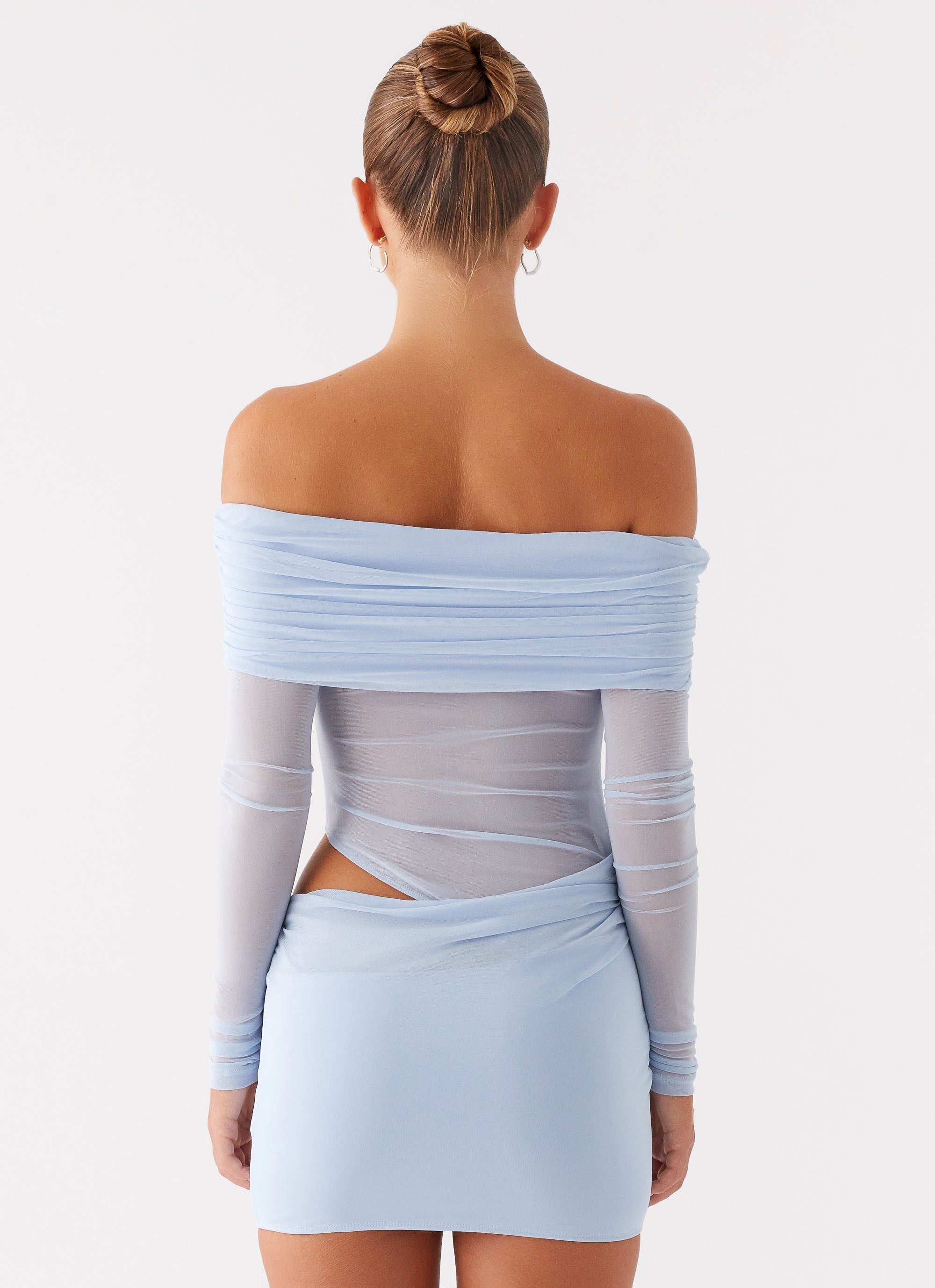 No Doubt Mini Dress - Blue