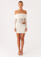 No Doubt Mini Dress - Ivory