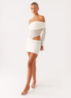 No Doubt Mini Dress - Ivory