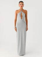 Off The Bass Maxi Dress - Grey