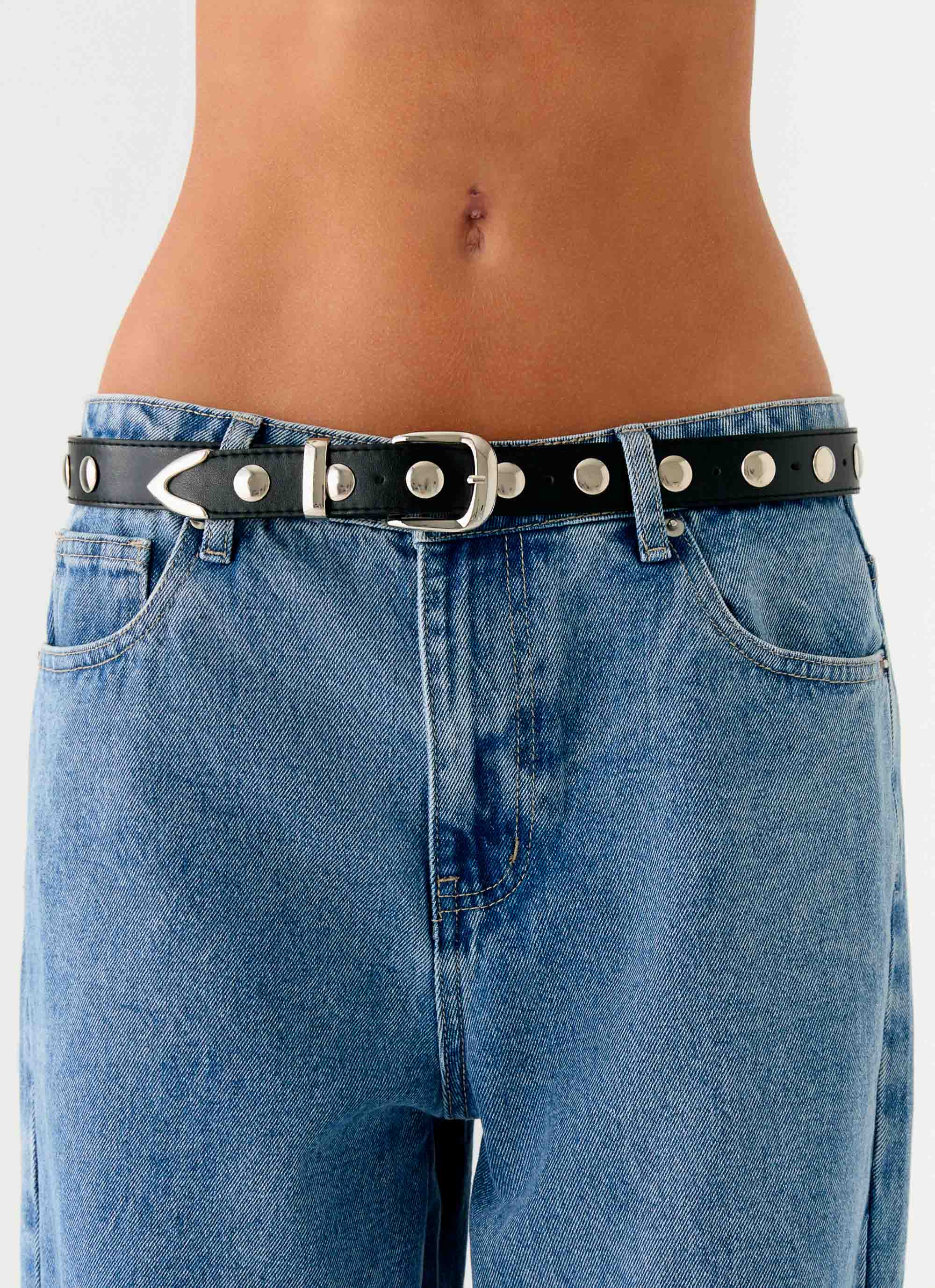 On The List Belt - Black