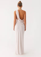 Opal Glow Maxi Dress - Off White