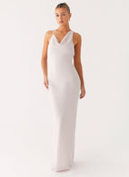 Opal Glow Maxi Dress - Off White