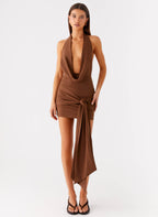 Orchard Mini Dress - Chocolate