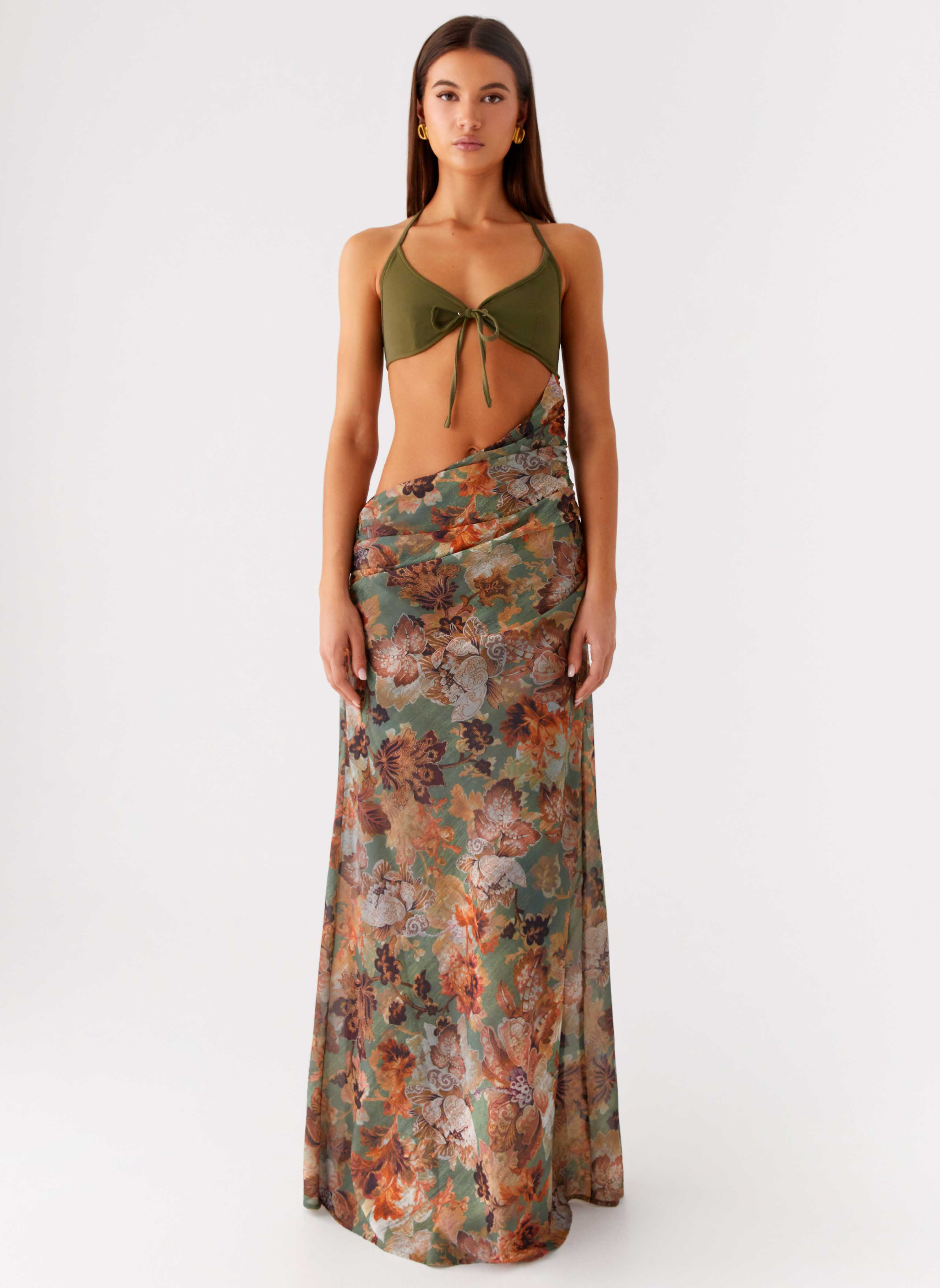 Overgrown Maxi Dress - Vintage Blossom