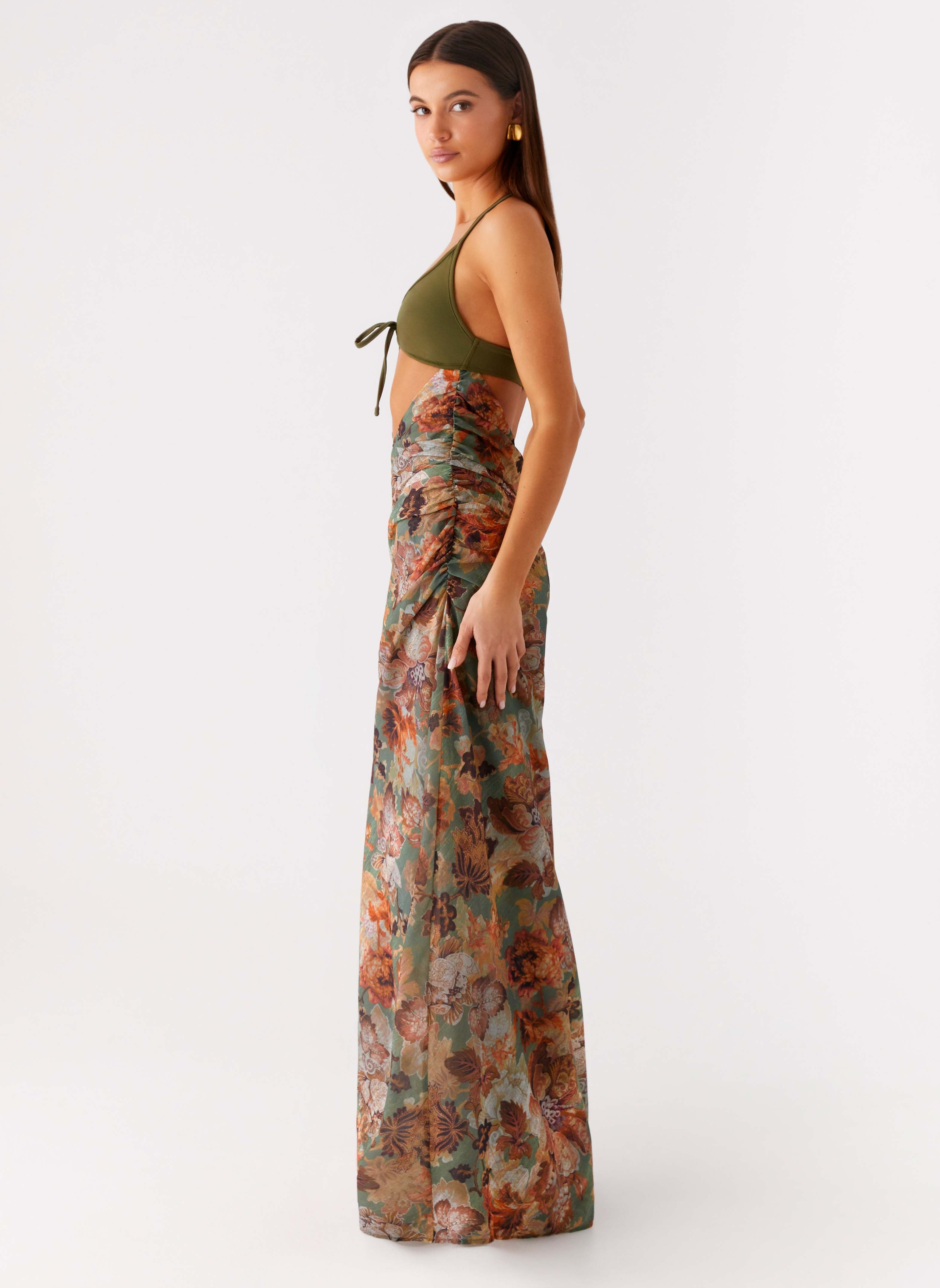 Overgrown Maxi Dress - Vintage Blossom