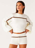 Paolo Knit Sweater - Off White