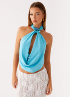Paradisa Top - Turquoise