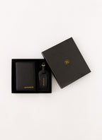 Passport Holder & Luggage Tag Set - Black