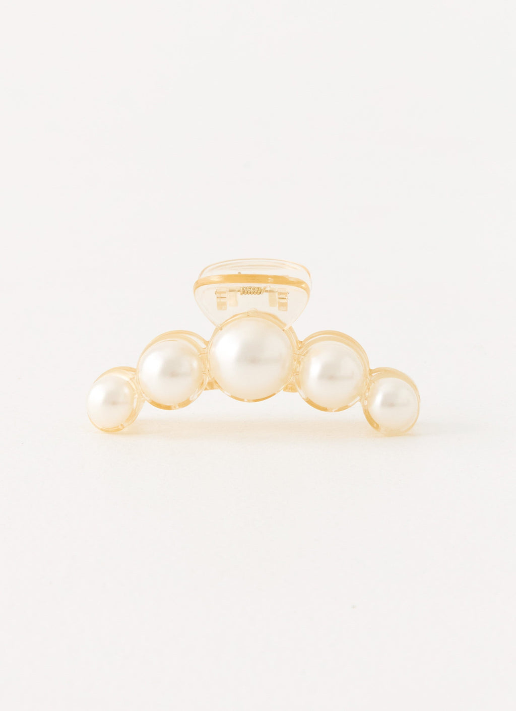 Oyster Club Claw Clip - Pearl