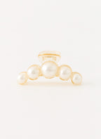 Oyster Club Claw Clip - Pearl