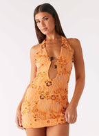 Phia Mini Dress - Orange