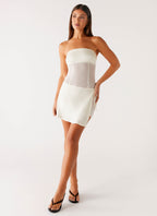 Philomena Mini Dress - Off White