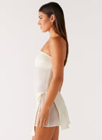 Philomena Mini Dress - Off White