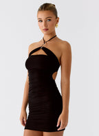 Poetry Mini Dress - Black
