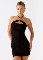 Poetry Mini Dress - Black