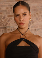 Poetry Mini Dress - Black