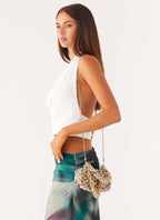 Poolside Muse Beaded Bag - Ivory