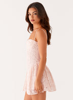 Promenade Mini Dress - Pink