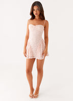 Promenade Mini Dress - Pink