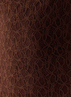 Promise Me Lace Maxi Dress - Chocolate