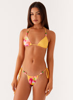 Rach Bikini Top - Orange Tropical