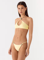 Rani Bikini Top - Yellow