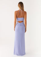 Roberta Maxi Dress - Heather Blue