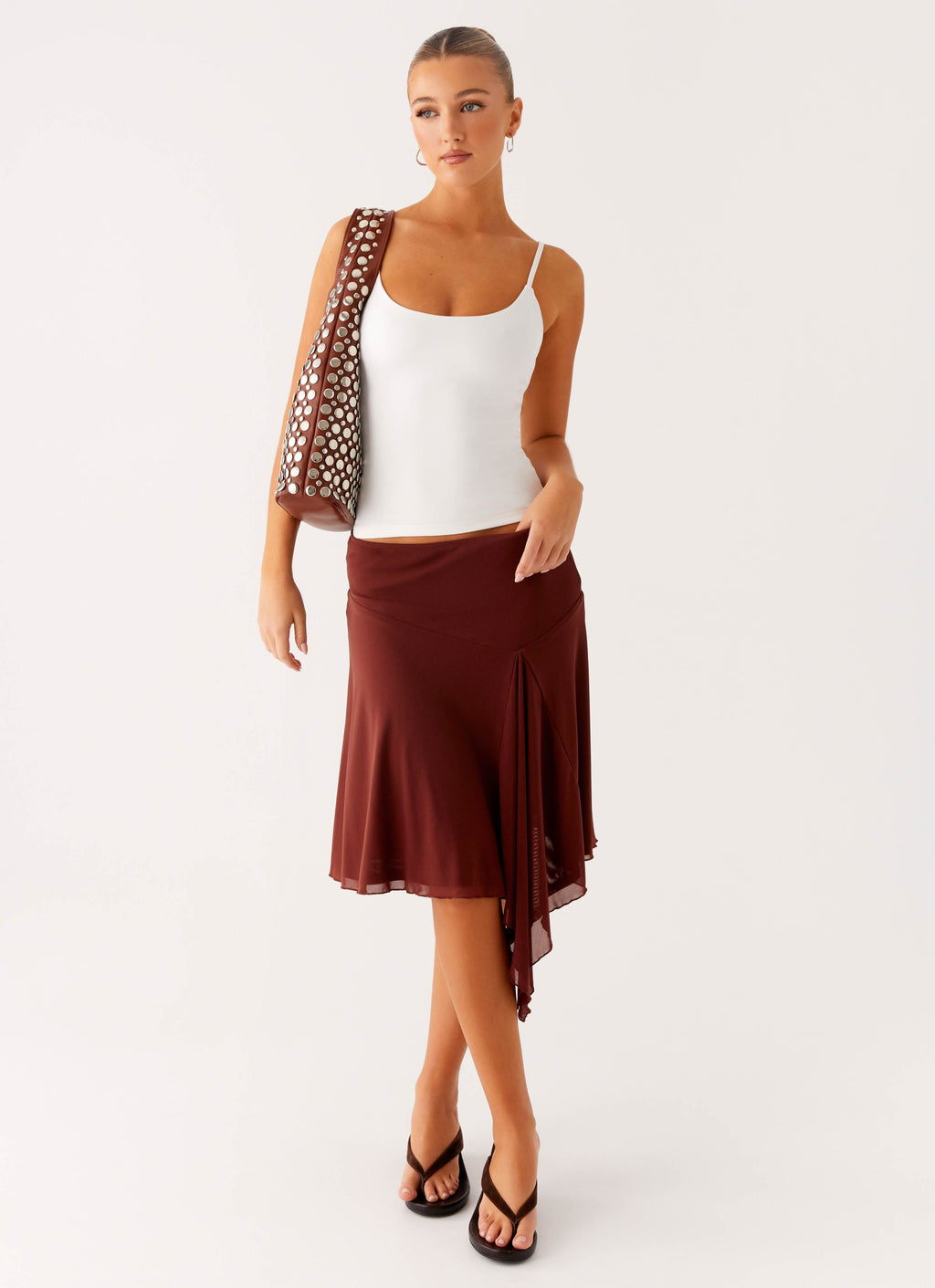 Rocky Shoulder Bag - Brown